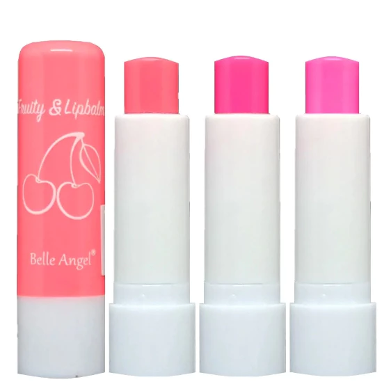 Lip Balm Hidratante Fruity Belle Angel – Manteiga de Karité + Vitamina E