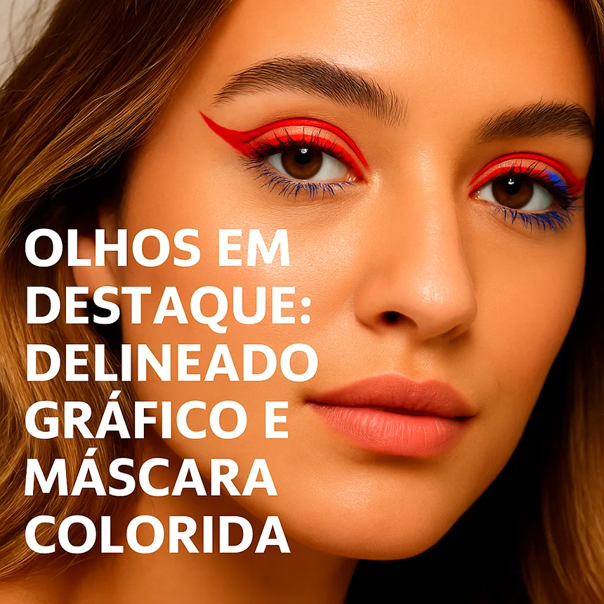 Leia mais sobre o artigo Olhos em destaque: como o delineado gráfico e a máscara colorida conquistaram o coração das apaixonadas por make